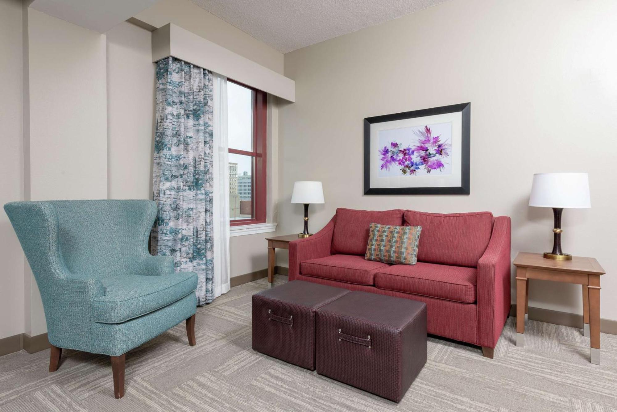 Hampton Inn Indianapolis Downtown Across From Circle Centre Eksteriør billede