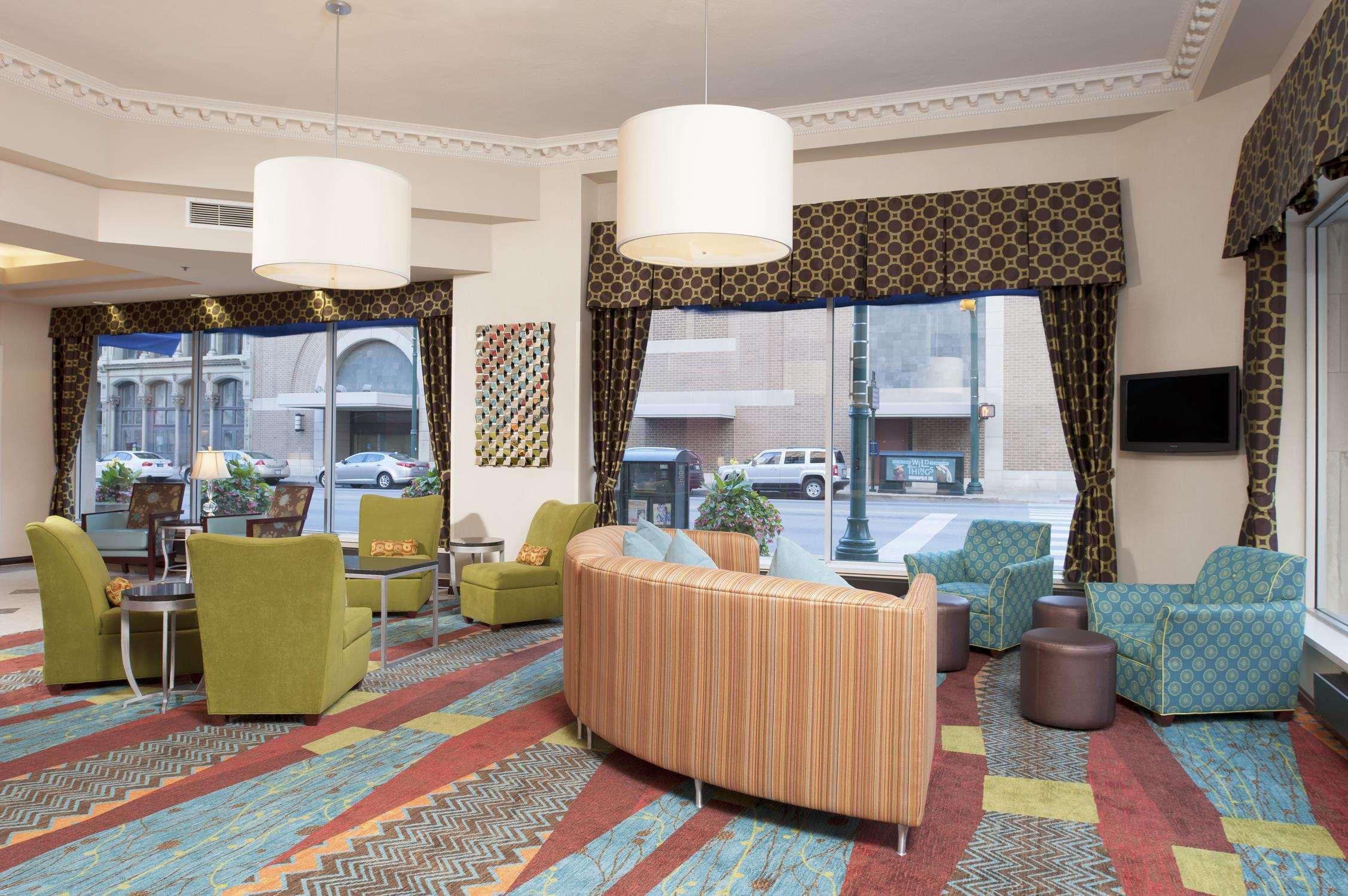 Hampton Inn Indianapolis Downtown Across From Circle Centre Interiør billede