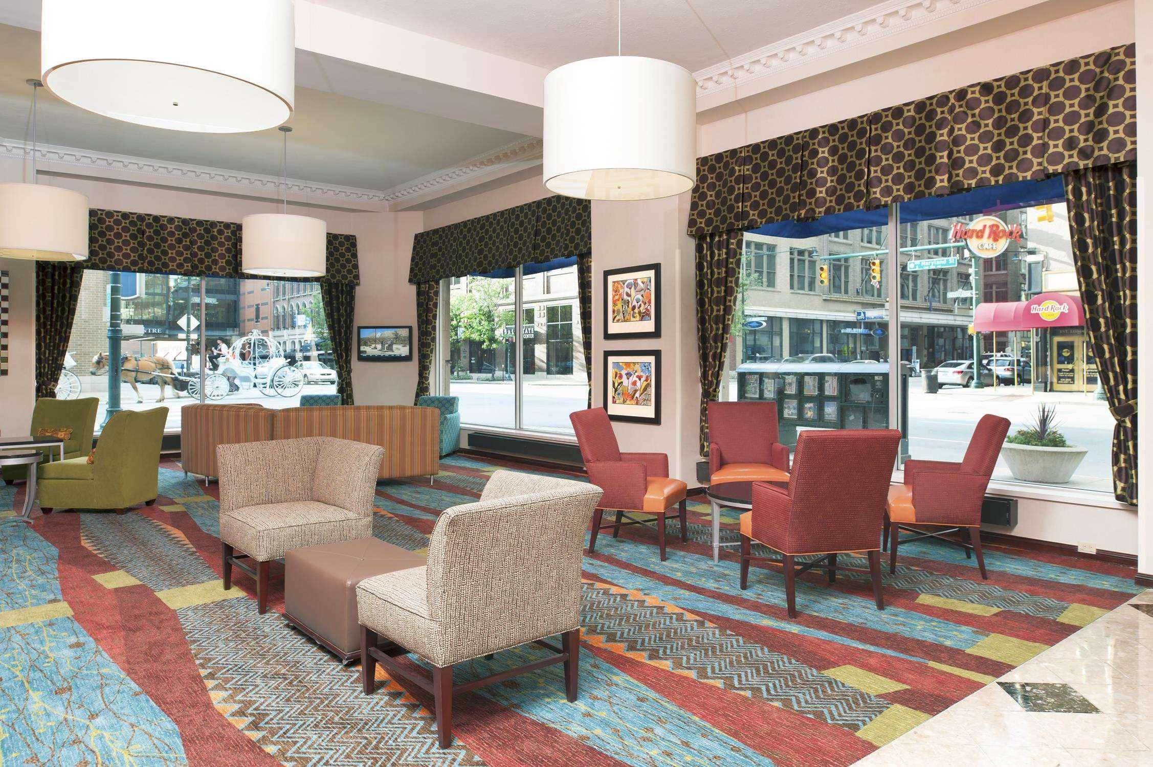 Hampton Inn Indianapolis Downtown Across From Circle Centre Interiør billede